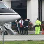 Justin Bieber & Ryan Butler Boarding a Private Jet!