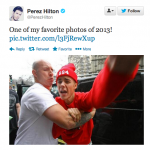 Perez Hilton & Beliebers Twitter Feud on Christmas Day!