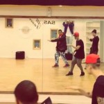 Justin Bieber dance studio nick demoura