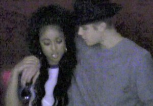 Justin Bieber Kayla phillips holding tight