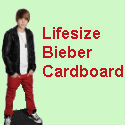 Justin Bieber Lifesize Cardboard