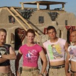 Soldiers Wearing Super-Tight Justin Bieber T-shirts