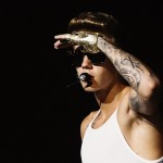Justin Bieber performing