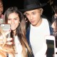 Justin Bieber Greeting Fans at the NICE GUY restaurant in LA