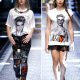 Dolce & Gabbana Features Justin Bieber KING Shirts in MFW Show Runway